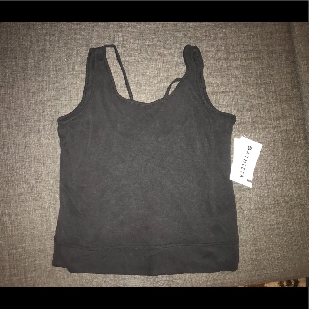 Deep blue Athletica tank